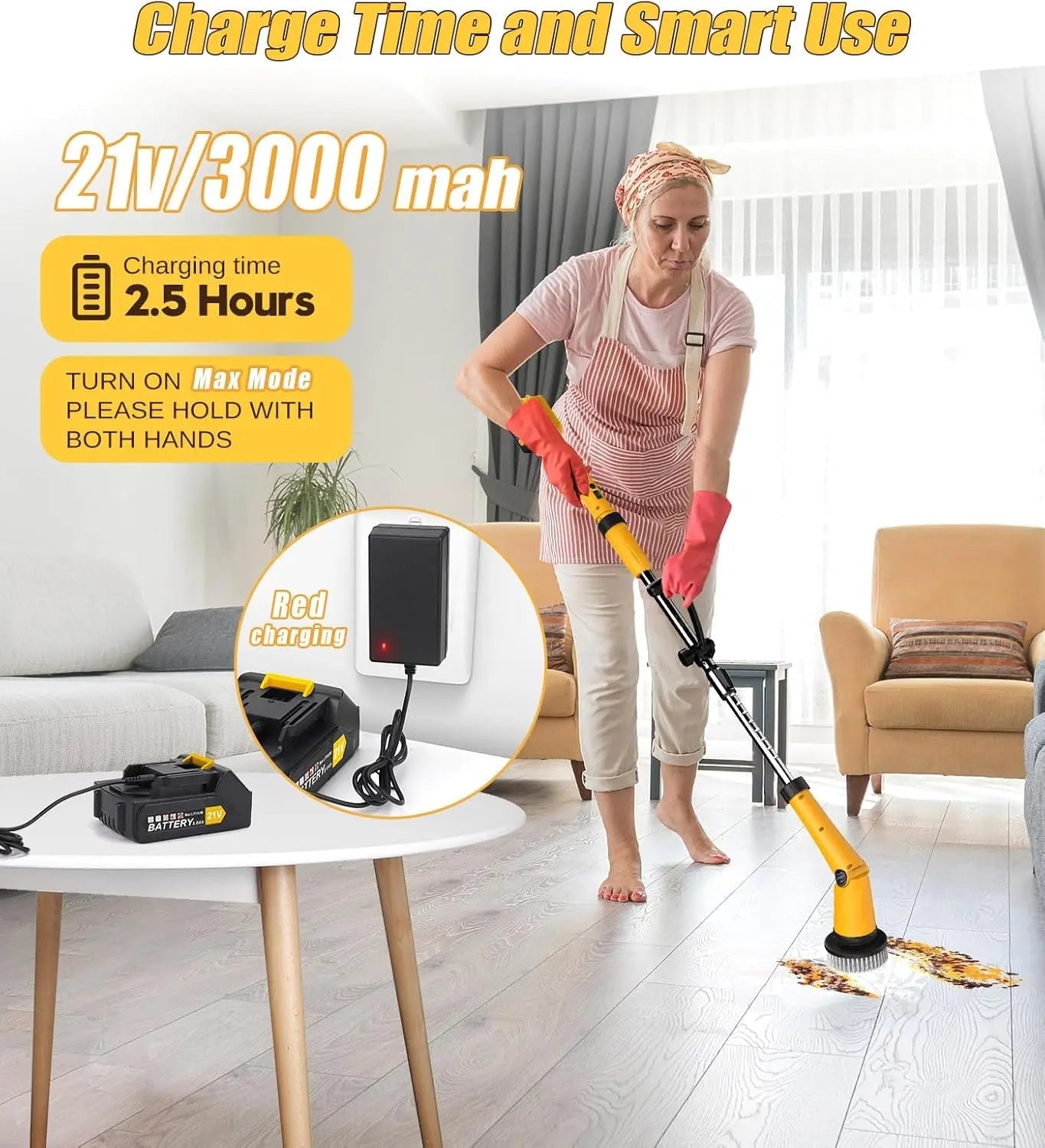 AZProClean™ Q3 Pro Electric Spin Scrubber