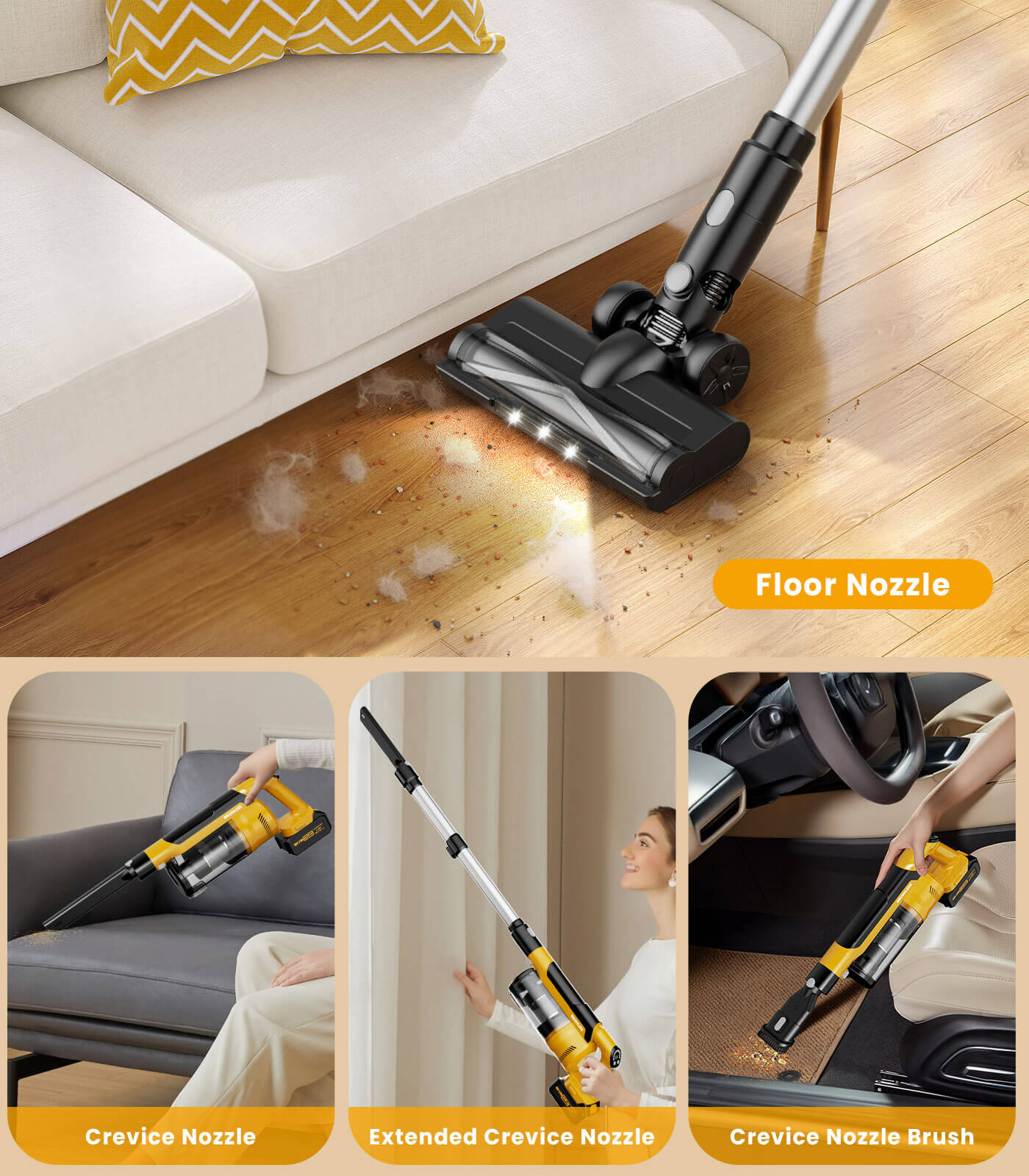 AZProClean™ V1 Cordless Vacuum Cleaner