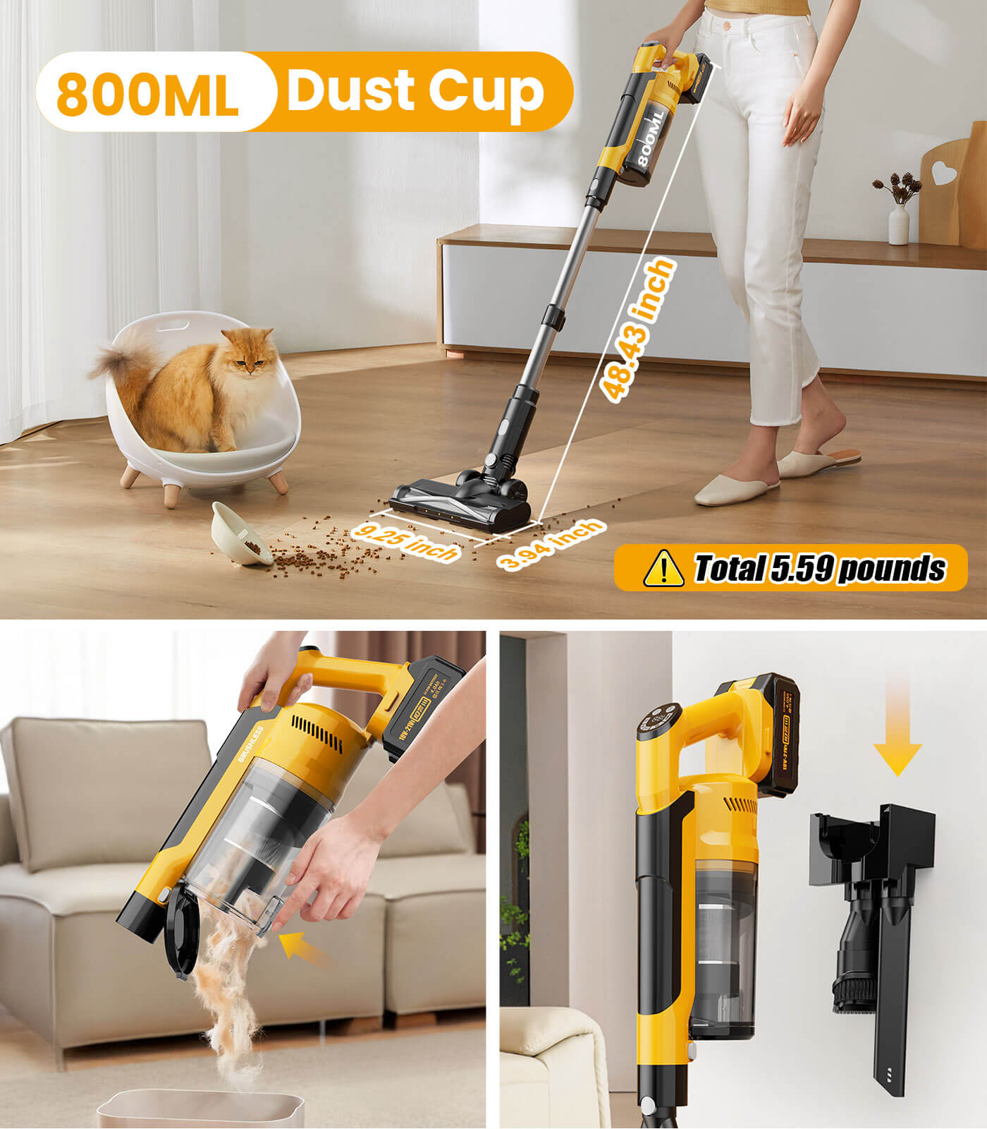 AZProClean™ V1 Cordless Vacuum Cleaner