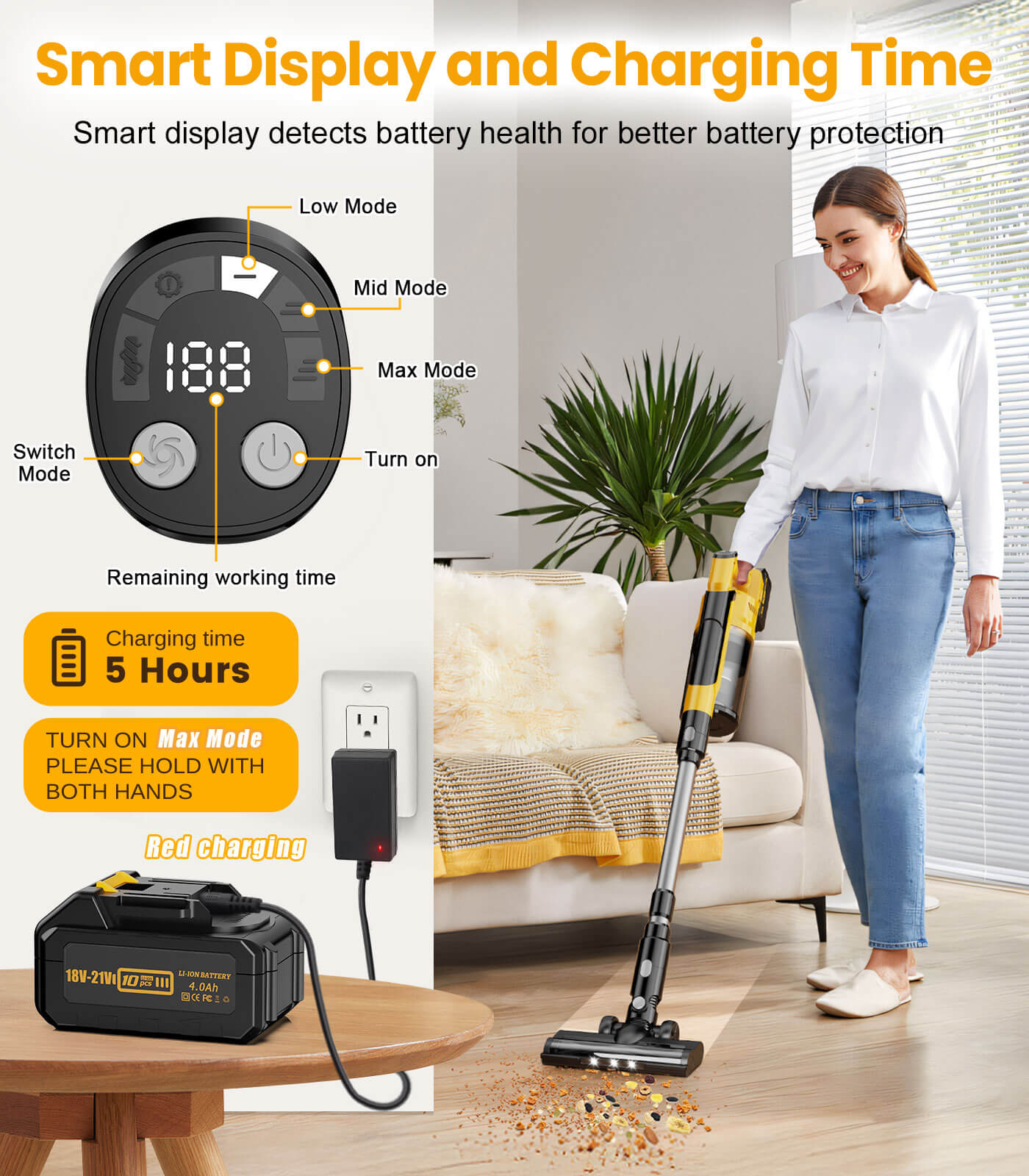 AZProClean™ V1 Cordless Vacuum Cleaner